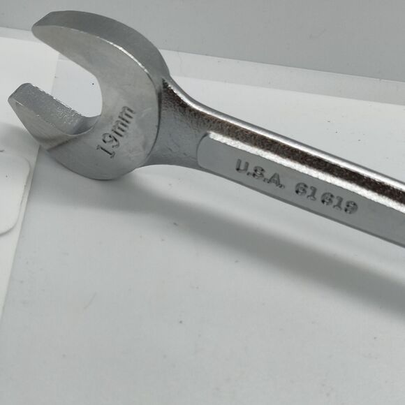 EASCO USA 19mm & 17mm OPEN END WRENCH 61619 New - Picture 5 of 7